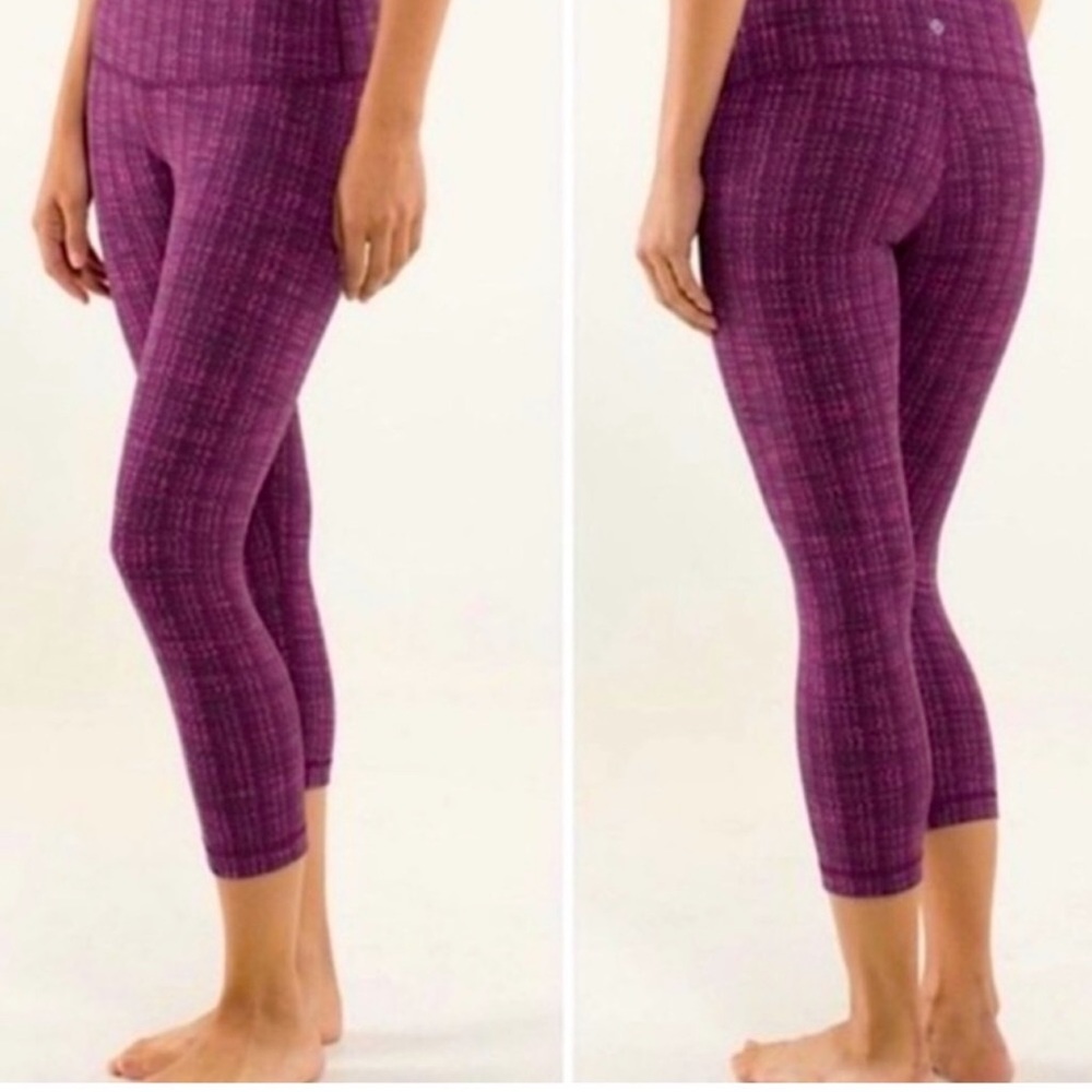 Lululemon ziggy wee wunder under crop